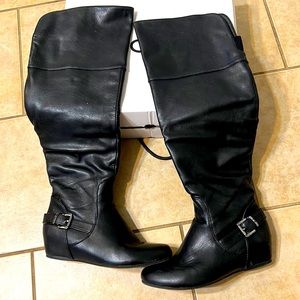 Aldo Frine knee boots Black Size 9